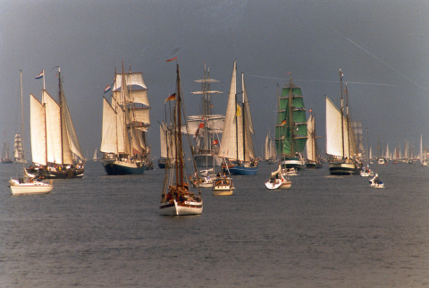 Windjammer Parade in Kiel